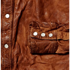 Jean Shop Leather Cowboy Shirt