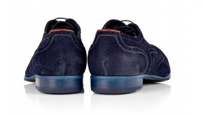 Paul Smith Shoes Navy Dip Dyed Suede Miller Brogues-4