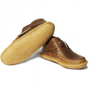 Quoddy Leather Shoes with Ring Closure-6